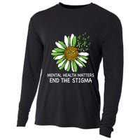 End The Stigma Mental Health Awareness Cooling Performance Long Sleeve Crew
