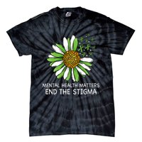 End The Stigma Mental Health Awareness Tie-Dye T-Shirt