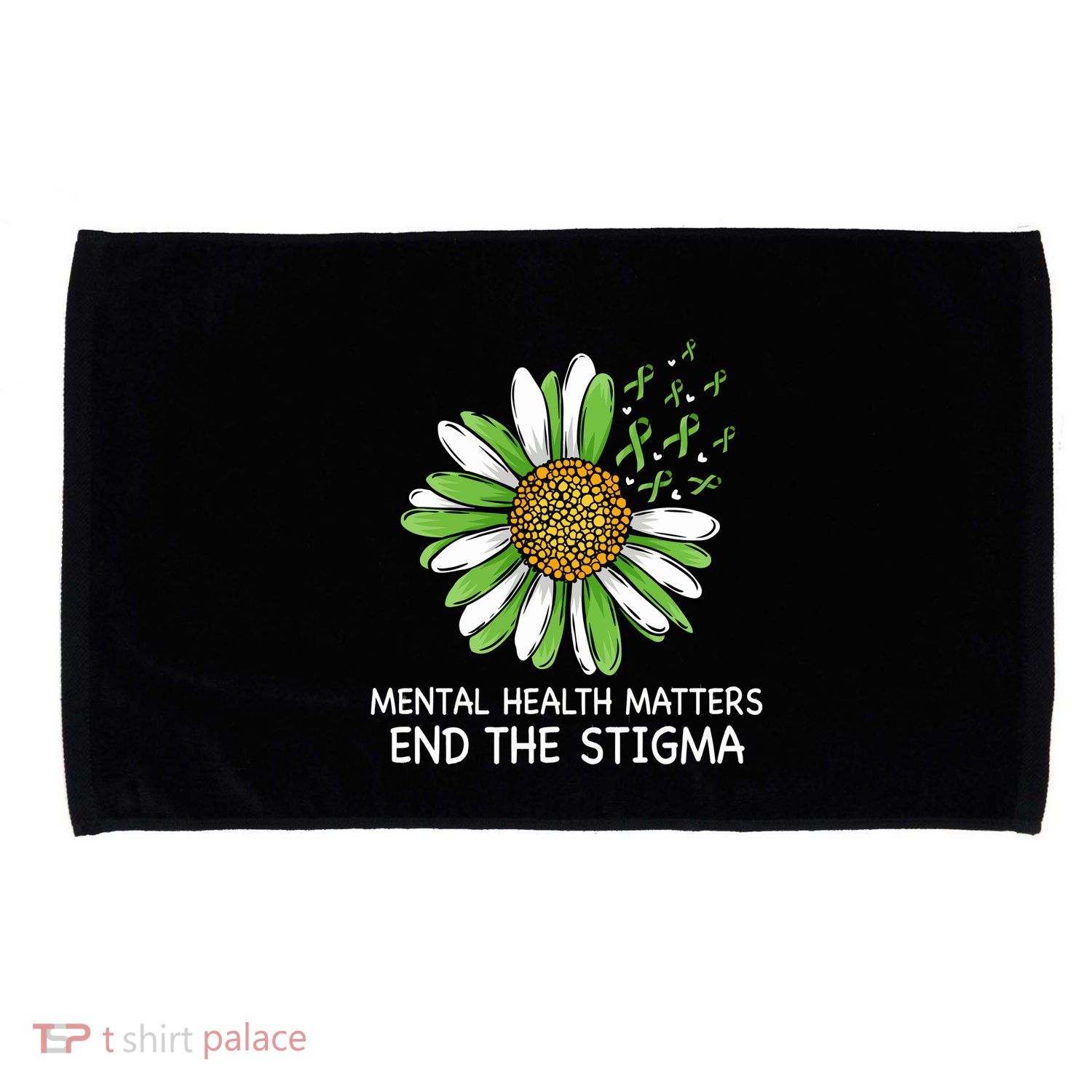 End The Stigma Mental Health Awareness Microfiber Hand Towel