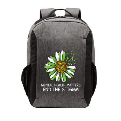 End The Stigma Mental Health Awareness Vector Backpack