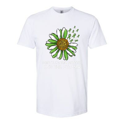 End The Stigma Mental Health Awareness Softstyle CVC T-Shirt