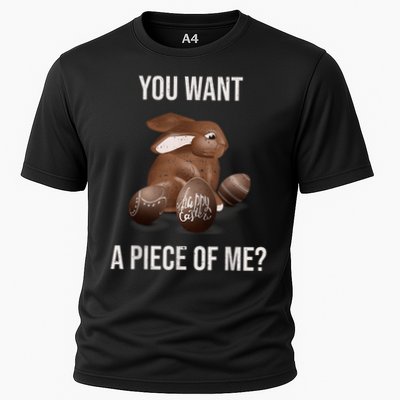 Easter Teens Sayings Chocolate Bunny Rabbit Meme Performance Shirt