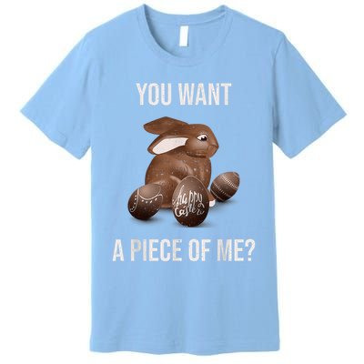 Easter Teens Sayings Chocolate Bunny Rabbit Meme Premium T-Shirt