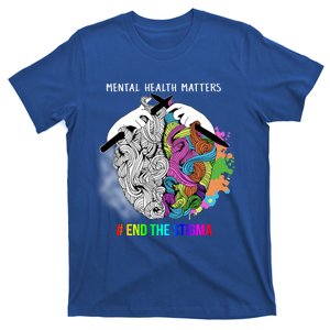 End The Stigma Tal Health Matters Tal Awareness Gift T-Shirt