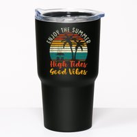 Enjoy The Summer High Tides Good Vibes Tumbler