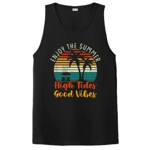 Enjoy The Summer High Tides Good Vibes PosiCharge Competitor Tank