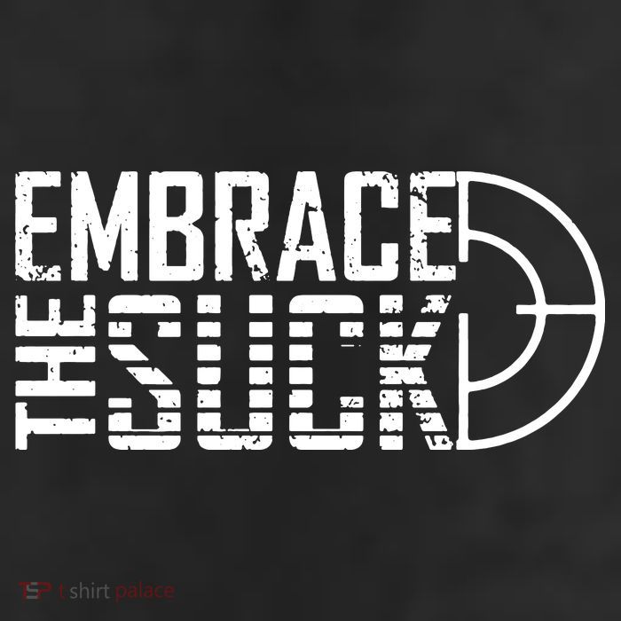Embrace The Suck 11oz C Handle Ceramic Mug
