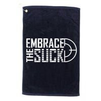 Embrace The Suck Golf Towel