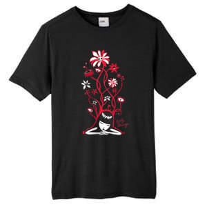 Emily The Strange Flower Power Cat Nap Tall Fusion ChromaSoft Performance T-Shirt