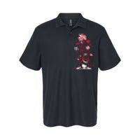 Emily The Strange Flower Power Cat Nap Softstyle Adult Sport Polo