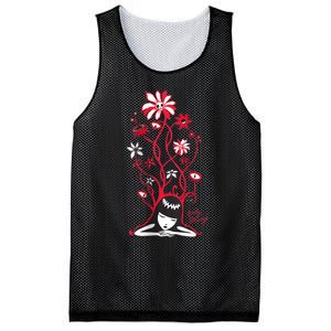 Emily The Strange Flower Power Cat Nap Mesh Reversible Basketball Jersey Tank