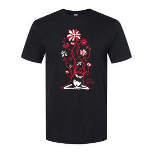 Emily The Strange Flower Power Cat Nap Softstyle CVC T-Shirt