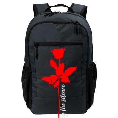 Enjoy The Silence Rose Flower Daily Commute Backpack