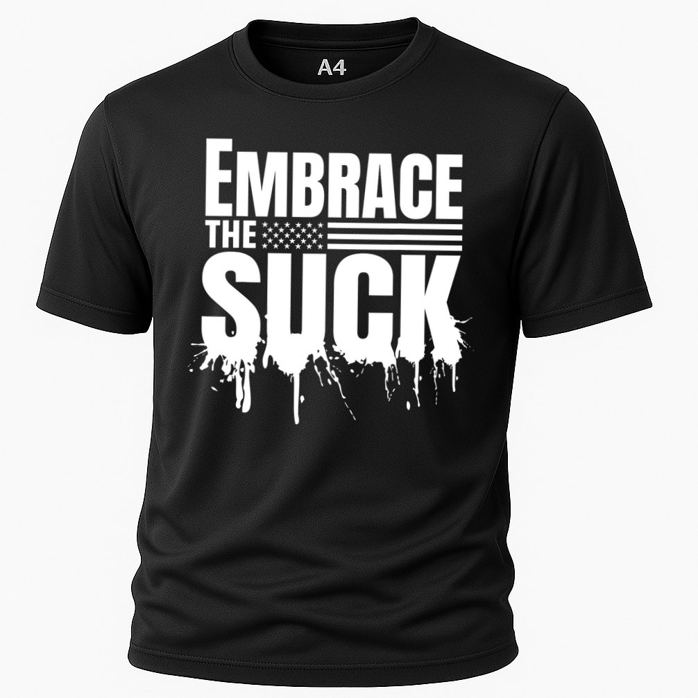 Embrace The Suck Military Veteran Cooling Performance Crew T-Shirt