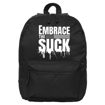 Embrace The Suck Military Veteran 16 in Basic Backpack
