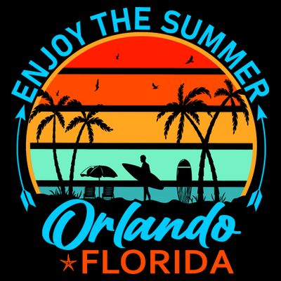 Enjoy The Summer Orlando Florida T-Shirt