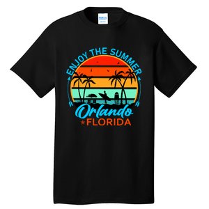 Enjoy The Summer Orlando Florida Tall T-Shirt