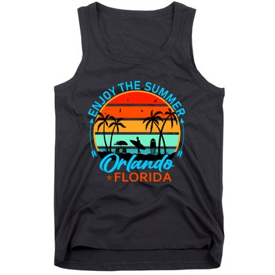 Enjoy The Summer Orlando Florida Tank Top