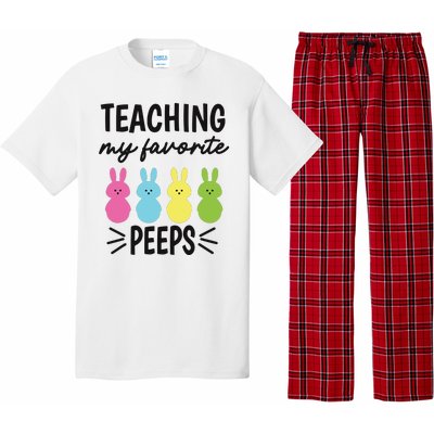 Easter Teacher Teaching My Favorite Peeps Pajama Set