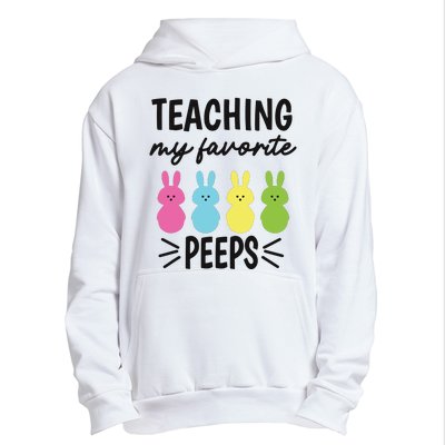 Easter Teacher Teaching My Favorite Peeps Urban Pullover Hoodie