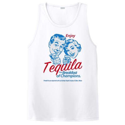 Enjoy Tequila The Breakfast Of Champions PosiCharge Competitor Tank