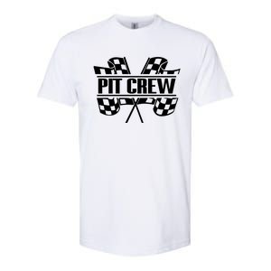 E:\Upload Tool\Media\Hoanew\Dirt Track Racing Pit Crew Race Car Team Checker Fl Softstyle CVC T-Shirt