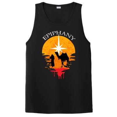 Epiphany The Three Kings Vintage Gift Feliz Dia De Reyes Cute Gift PosiCharge Competitor Tank