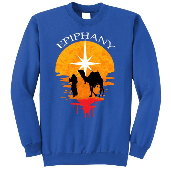 Epiphany The Three Kings Vintage Gift Feliz Dia De Reyes Cute Gift Sweatshirt