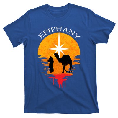 Epiphany The Three Kings Vintage Gift Feliz Dia De Reyes Cute Gift T-Shirt