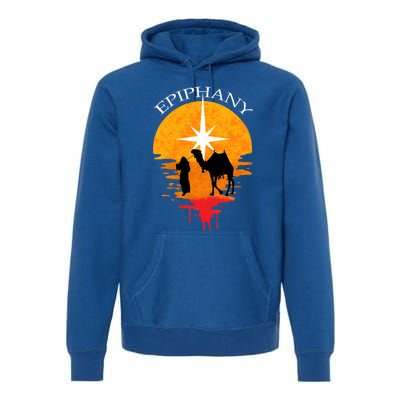 Epiphany The Three Kings Vintage Gift Feliz Dia De Reyes Cute Gift Premium Hoodie