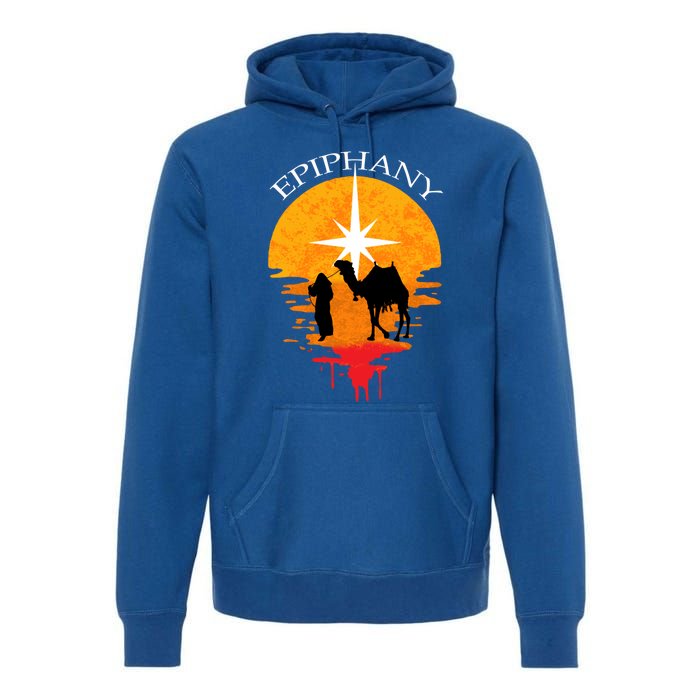 Epiphany The Three Kings Vintage Gift Feliz Dia De Reyes Cute Gift Premium Hoodie