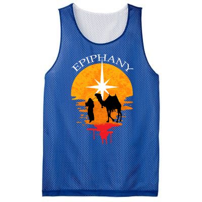 Epiphany The Three Kings Vintage Gift Feliz Dia De Reyes Cute Gift Mesh Reversible Basketball Jersey Tank