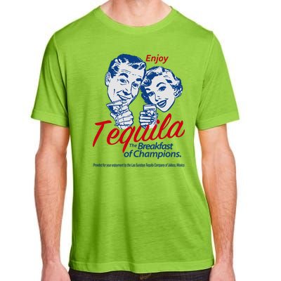 Enjoy Tequila The Breakfast Of Champions Adult ChromaSoft Performance T-Shirt