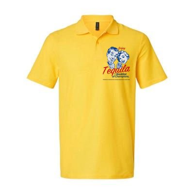 Enjoy Tequila The Breakfast Of Champions Softstyle Adult Sport Polo