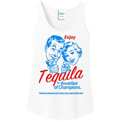 Enjoys Tequila The Breakfasts Of Championss Ladies Essential Tank