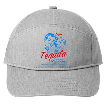 Enjoys Tequila The Breakfasts Of Champions 7-Panel Snapback Hat