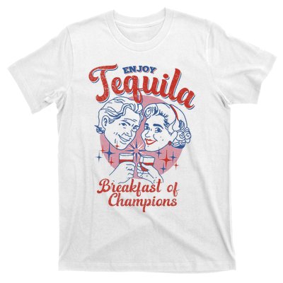 Enjoys Tequila The Breakfasts Of Championss T-Shirt