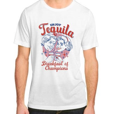 Enjoys Tequila The Breakfasts Of Championss Adult ChromaSoft Performance T-Shirt