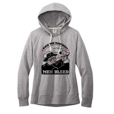 Even The Toughest Bleed Women's Fleece Hoodie