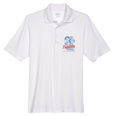 Enjoys Tequila The Breakfasts Of Championss Men's Origin Performance Pique Polo