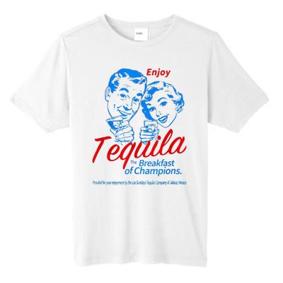 Enjoys Tequila The Breakfasts Of Championss Tall Fusion ChromaSoft Performance T-Shirt