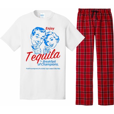 Enjoys Tequila The Breakfasts Of Championss Pajama Set