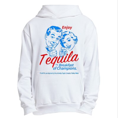 Enjoys Tequila The Breakfasts Of Championss Urban Pullover Hoodie