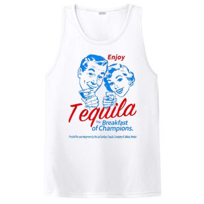 Enjoys Tequila The Breakfasts Of Championss PosiCharge Competitor Tank