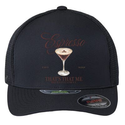 Espresso Thats That Me Cant Sleep Flexfit Unipanel Trucker Cap