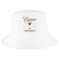 Espresso Thats That Me Cant Sleep Cool Comfort Performance Bucket Hat