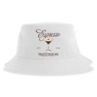 Espresso Thats That Me Cant Sleep Sustainable Bucket Hat