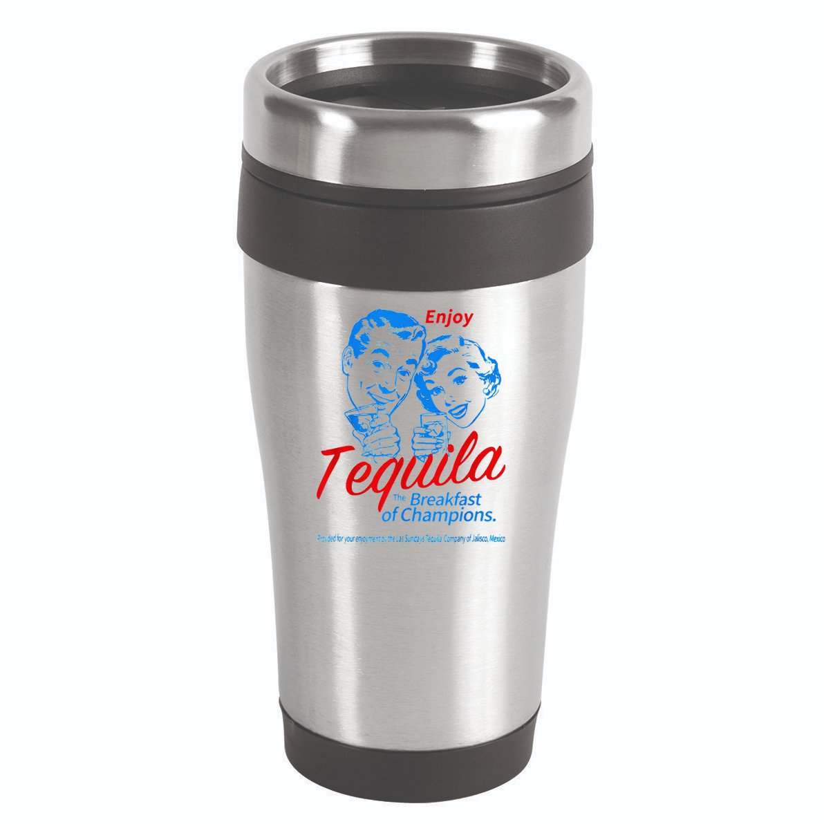 Enjoys Tequila The Breakfasts Of Championss 16oz Travel Tumbler