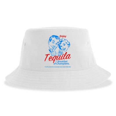 Enjoys Tequila The Breakfasts Of Championss Sustainable Bucket Hat
