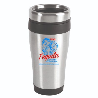Enjoys Tequila The Breakfasts Of Championss 16oz Travel Tumbler